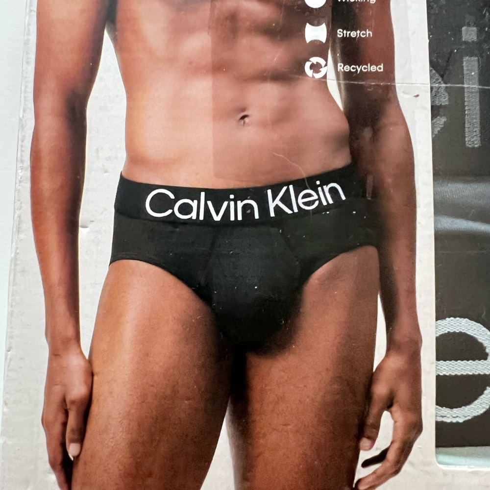 Calvin Klein Men's 3 Pack Microfiber Hip Brief Size M Underwear Polyester - Picture 5 of 10